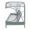 thumbnail image 3 of ACME Furniture Eclipse Twin over Full/Futon Metal Bunk Bed in Silver, 3 of 7