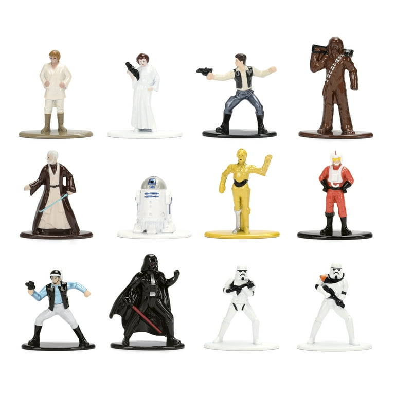 Star Wars Nano Metalfigs 12-Pack – Series 1 by Jada Toys | 1.65