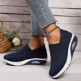 thumbnail image 4 of Willtoo Orthopedic Sneakers For Women Mesh Breathable Arch Support Slip-on Walking Shoes Platform Knit Comfy Non-Slip Casual Shoes, 4 of 4