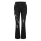thumbnail image 4 of WILLBEST Jeans Mujer Pantalones Vaqueros Rotos de Cintura Alta para Mujer, Acampanados, Elásticos, de Mezclilla, Cómodos, de Moda, Informales. Grande, 4 of 5