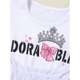 thumbnail image 3 of CARETOO Toddler Princess Dress Little Girls Clothes Mesh Dress Flutter Sleeve Formal Wedding Dress, 3 of 10