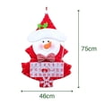 thumbnail image 4 of pitrice Christmas Advent Calendar Christmas Decorations Exquisite Beautiful Snowman Calendar, 4 of 5