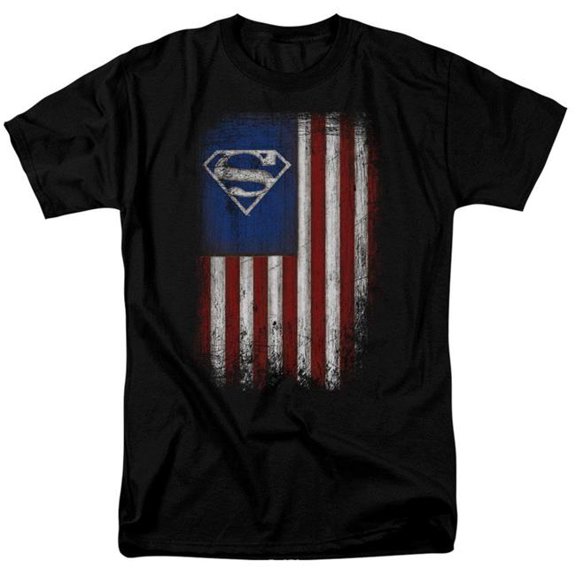 Superman 48372-Large Old Glory T-Shirt pour Hommes - Large