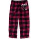 thumbnail image 1 of Aeropostale - Pantalones de salón para mujer con estampado de animales a cuadros, color negro, mediano, 1 of 1