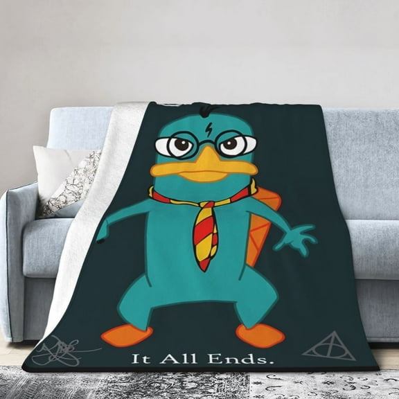 Phineas And Ferb Blanket Soft Cozy Flannel Warm Throw Blanket Unique Gifts Room Decor Blanket 40"x30"