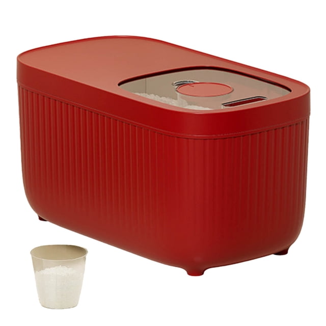 zhangmingg Airtight Dry Food Storage Container for Rice Cereals and Pet Food with Convenient Dispenser Spout