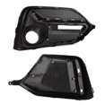 thumbnail image 4 of 1 Set 4Pcs Front Rear Fog Lamp Light Trim Frame Shell Cover Bezel Rear Bumper Grill for Honda Civic, 4 of 5