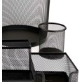 thumbnail image 2 of Portalápices de metal | Portalápices redondo de metal | Cristal multifunción para bolígrafo Ø 91 mm Negro 7613 Adepaton YQ-0063, 2 of 4