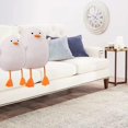 thumbnail image 3 of Pato de peluche de pato de peluche, juguetes de almohada de peluche, pato blanco de peluche abrazando animales, juguetes de peluche suaves para Navidad, regalos del día de San Va, 3 of 5