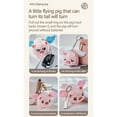 thumbnail image 5 of Apmemiss Toddler Toys Clearance Angel Pig Little Flying Pig Pull Rope Plush Toy Pendant Doll Wagging Tail Will Angel Pig Plush Doll Little Cute Pig Doll Warehouse Deals Today, 5 of 6