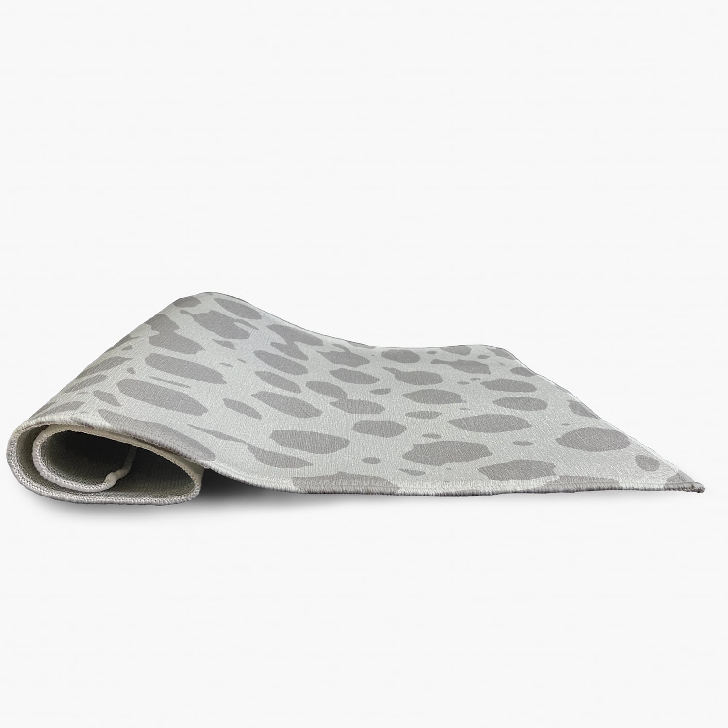 3' x 5' Simply Daisy Lots of Spots Modern & Contemporary Chenille Area Rug, Light Grey