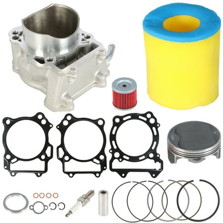 labwork New 434cc Big Bore Cylinder Piston Gasket Top End Kit Replacement for Suzuki DRZ 400 2000-2015, ATV Cylinder Replacement Kit