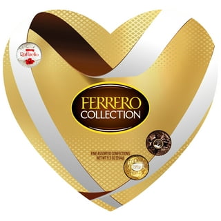 (48 Count) Ferrero Collection Premium Gourmet Assorted Hazelnut Milk  Chocolate, Dark Chocolate and Coconut, A Great Easter Gift, 18.2 oz