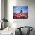 thumbnail image 3 of PIKWEEK Tulip Poster Wall Art Decor Prints Canvas Pictures Printing For Living room/Home/Office With Framed  20x16in, 3 of 4