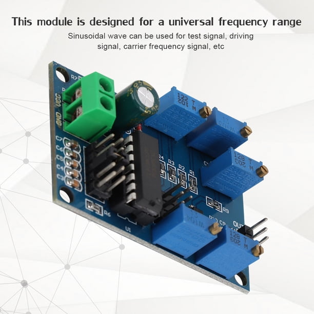 Kit Generador De Señal ICL8038 DIY – Multifuncional De Baja Frecuencia Con Onda Sinusoidal, Triangular Y Cuadrada, Actualización Del XR2206