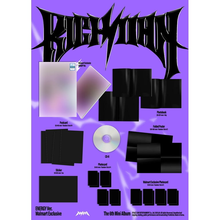 Aespa - The 6th Mini Album 'Rich Man' (ENERGY Ver.) (Walmart