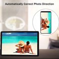 thumbnail image 5 of 15.6 inch Digital Photo Frame with IPS Screen - Digital Picture Frame with 1080P Video, Music, Photo, Auto Rotate, Slide Show, Remote Control, Calendar, Time,1280x800 Black, 5 of 14
