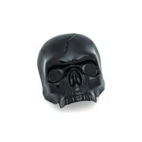 Skull Horn Cover, Gloss Black