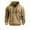 Khaki, variant on Razzly Men's Spring And Autumn Long Sleeved Hoodie Men's Casual Unique Outdoor Design Solid Color Long Sleeved Hoodie Hooded Pullover Sweatshirt Men's Hoodie Zip up Hooded Sweatshirts Men(White,XXL)