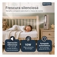 thumbnail image 4 of Ventilador Humidificador de Aire 2 en 1 Esquimal, Recargable, 9 Velocidades, pantalla LED ( Khaki), 4 of 7