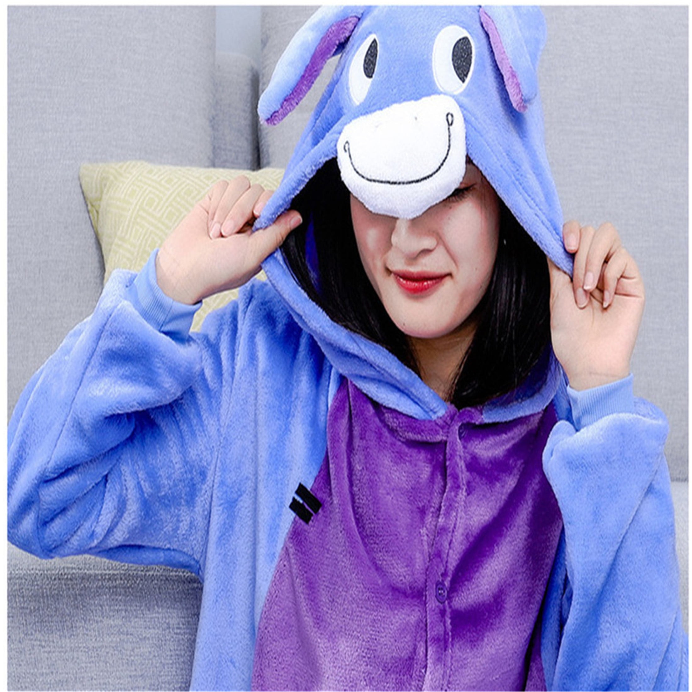 Unisex Children Pajamas Halloween Christmas Kids Onesie Cosplay Cartoon Pjs Teens Party Jumpsuits