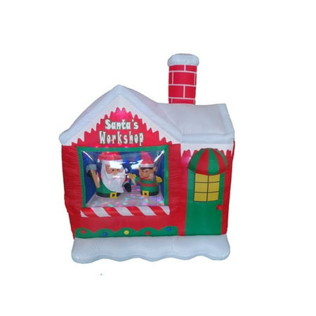 BZB Goods Santa's Workshop Christmas Decoration