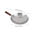 thumbnail image 2 of PENIKOKO Modern Round Wok Pot Kitchen Ware for Seafood Crayfish Cooking 1Pcs, 2 of 8