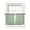 Green, variant on Spring Green Botanical Tier Curtains 24 Inch Length,Sheer Curtains for Bedroom Living Room Window Summer Chic Wildflowers Rod Pocket Voile Drapes Kitchen Curtains Small Half Window 27.5"x24" 2 Panels