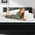 thumbnail image 2 of Blorly Hybrid Mattress, 10" Medium Plush Hybrid of Gel Memory Foam and Spring Mattress, Full, 2 of 9