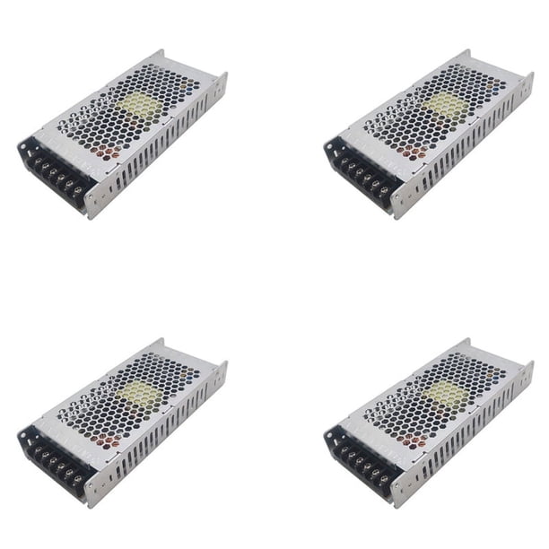 4X 5V 40A 200W Fuente de Alimentación Conmutada Ultradelgada Cartelera Pantalla Electrónica Pantalla LED Fuente de Alimentación
