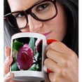 thumbnail image 2 of 3drose, Pink Japanese Camellia a Pink Flower, 11oz Two-tone Red Mug, 2 of 6