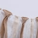 thumbnail image 3 of EeaseMX Bandera, banderín, guirnalda de tela rústica, decoración shabby chic para dormitorios, cumpleaños, bodas (encaje), 3 of 3