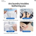 thumbnail image 2 of 5-in-1 Laundry Pods,50 Count Laundry Gel,High Efficiency Hygienic Clean Heavy Duty Liquid Detergent Pacs Free Clear of Dyes Perfumes For Visible Invisible Dirt,Dissolves in Water (50PCS), 2 of 7