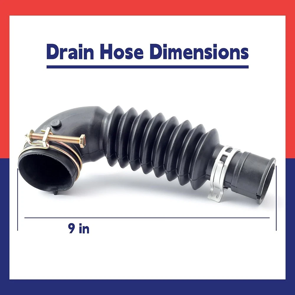 Aniceparthy DC97-17345B Washer Drain Hose Fit for SAMSUNG Washing Machine DC67-00684A DC97-17345A PS12394402 AP6287099 DC97-17417A Washer Tub-to-Pump Hose