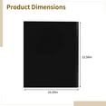 thumbnail image 4 of Sheet Music Binder, 4-Page Expandable Choir Folder, 52-Page Capacity, Waterproof Black PP Shell, A4 Size, Writable Music Holder for Performances, 4 of 5