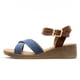thumbnail image 2 of Sandalias para Mujer Zmexico 1351 azul cielo 22, 2 of 4
