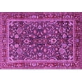 thumbnail image 1 of Ahgly Company Indoor Rectangle Persian Purple Traditional Area Rugs, 8' x 10', 1 of 4