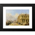 thumbnail image 2 of Edward Pritchett 14x11 Black Modern Framed Museum Art Print Titled - The Grand Canal, 2 of 5