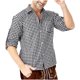 thumbnail image 2 of Blusa y camisa de manga larga con cuello vuelto para hombre, disfraz de festival de cerveza, disfraz de Baviera, camisa de festival de cerveza, camisa de carnaval para hombre, pantalones cortos de pol, 2 of 5