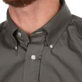 thumbnail image 3 of Cinch Mens Solid Grey Long Sleeve, 3 of 5