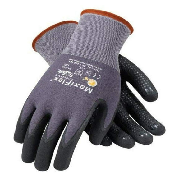 34-844/L MaxiFlex Endurance Knit Glove, Large, Gray (Pack of 12)