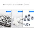 thumbnail image 5 of 1pc Ball Small flat round bull's-eye Ball Transfer Bearing Unit Conveyor Roller Wheels Small Flat Round Eye Wheel Conveying Ball, 5 of 7