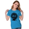 thumbnail image 3 of Eye Symbolic Celestial Spiritual Womens Slim Fit Graphic Tee Brisco Brands S, 3 of 5