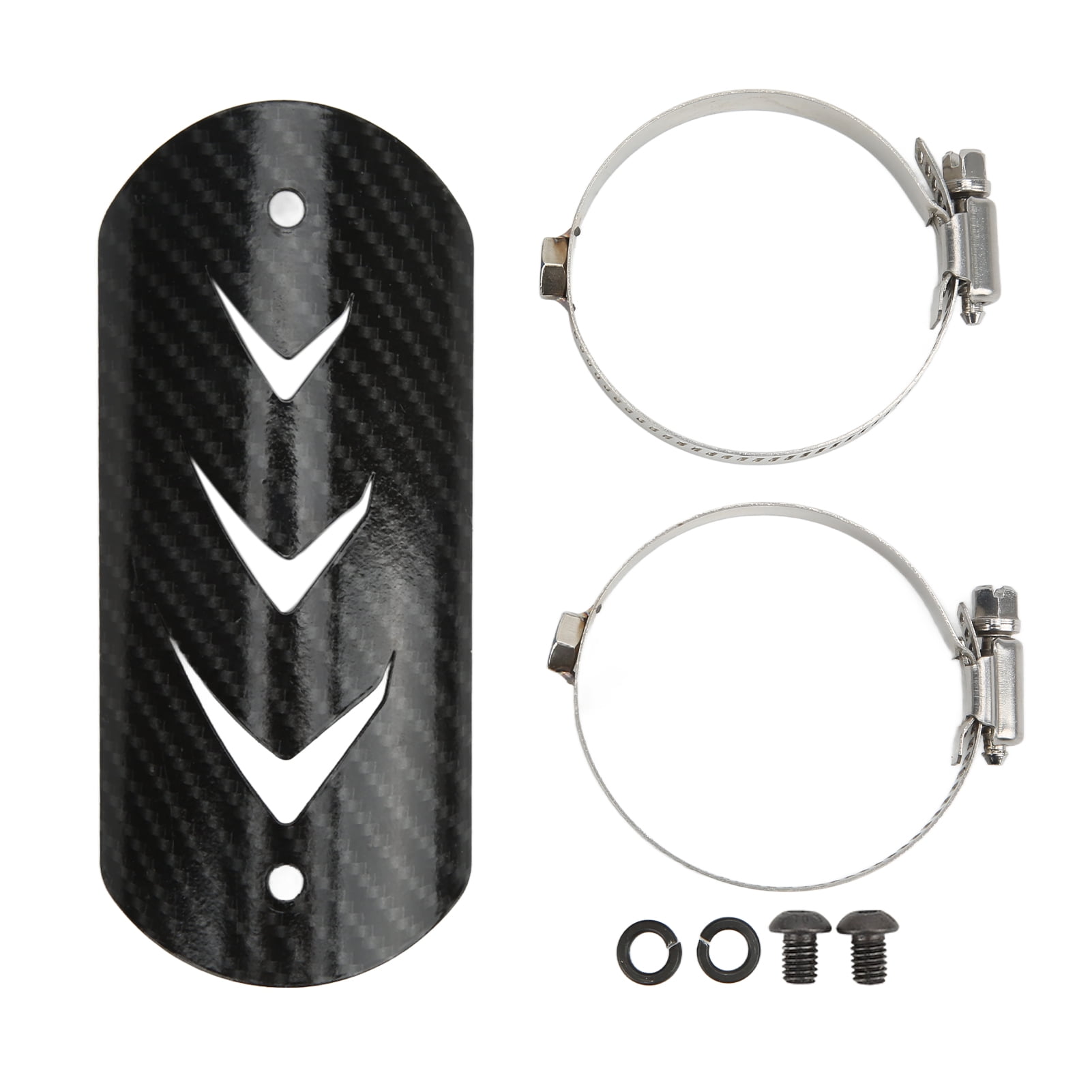 Exhaust Heat Shield Cover, Universal High Strength Exhaust Pipe Cover  Protector Impact Resistance For Motorcycle Carbon Fiber Style | Walmart  Canada