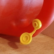Gas Can Vent Caps 10 Pack, Yellow Replacement Vent for Plastic Fuel Cans