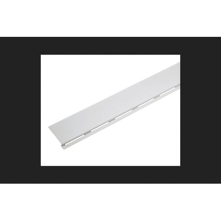 Amerimax Gutter Guard 7 " W X 4 ' L Pvc White