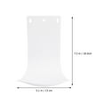thumbnail image 3 of MasteelfCA 1pc Plastic Alcohol Catch Tray Soap Dispenser Drip Tray Dispenser Tray, 3 of 8