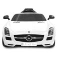 Kid Motorz Mercedes Benz SLS AMG in White (12V)