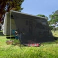 thumbnail image 1 of Yescom Auvent de Véhicule Récréatif 6x15 Pieds Écran Pare-Soleil Noir Bloqueur UV pour Remorque de Camping Patio Extérieur, 1 of 9