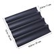 thumbnail image 1 of unbranded Pans for Baking French Bread Black Non Stick Perforated Wave Baker Pan for Home Use, 1 of 6